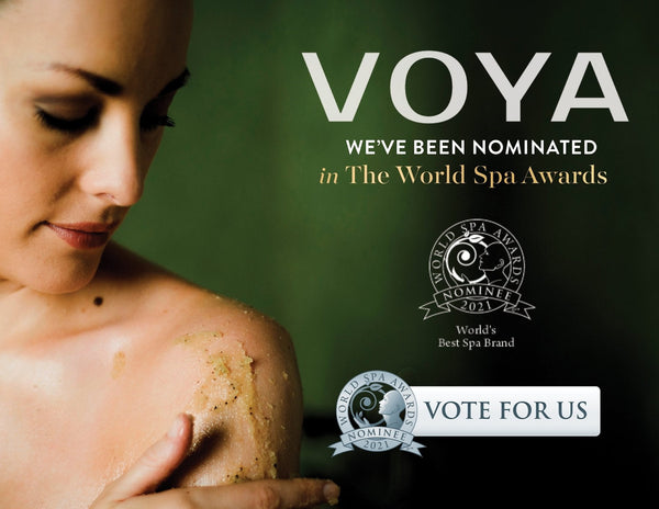 VOYA has been nominated in the World Spa Awards 2021 - VOYA Skincare