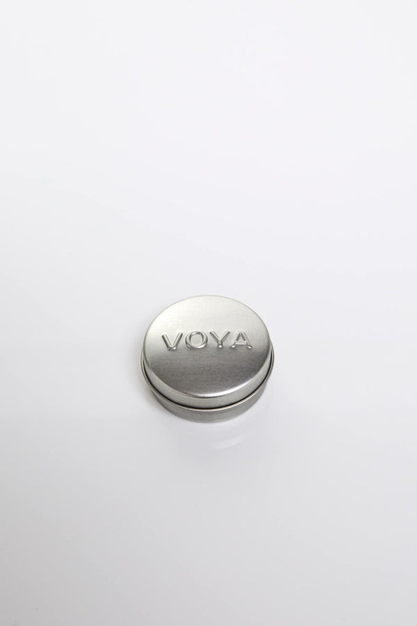 Organic Lip Balm, Peppermint & Vanilla flavour, in tin pot