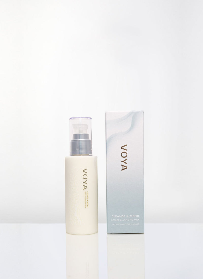 voya gentle cleansing milk, cleanse and mend