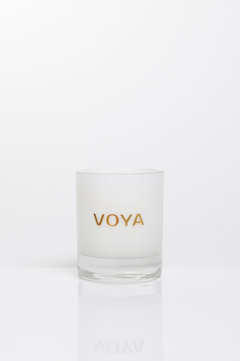 Cedarwood and Bergamot Essential Oil Scented Candle, VOYA Skincare USA