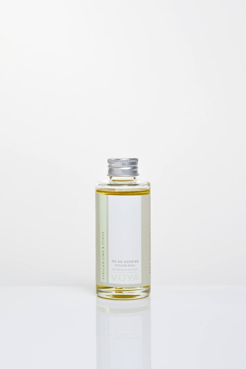 VOYA Skincare USA African Lime and Clove Reed Diffuser Oil Refill