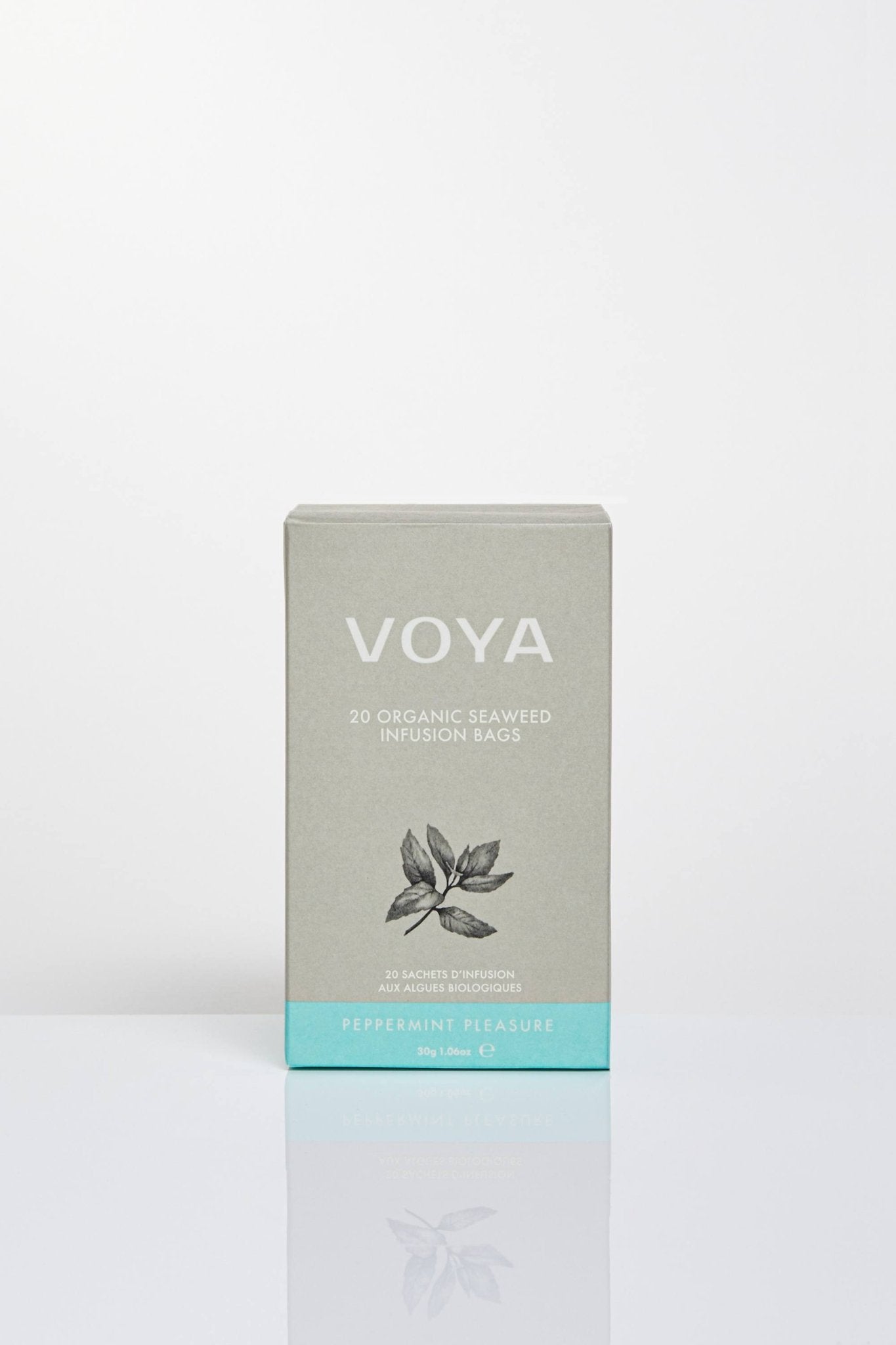 Peppermint Pleasure |Organic Herbal Tea Infusion | VOYA Skincare USA