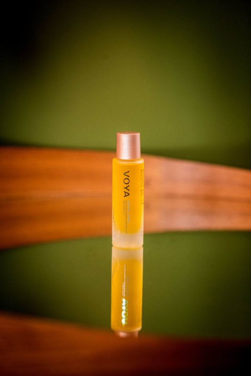 Original Aroma Revitalising Bath Oil Lifestyle Image, VOYA Skincare USA 