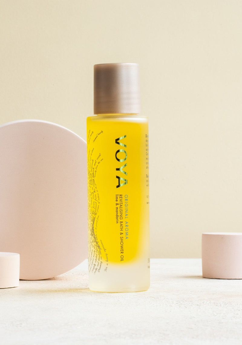 Original Aroma Revitalising Bath Oil Lifestyle Image two, VOYA Skincare USA