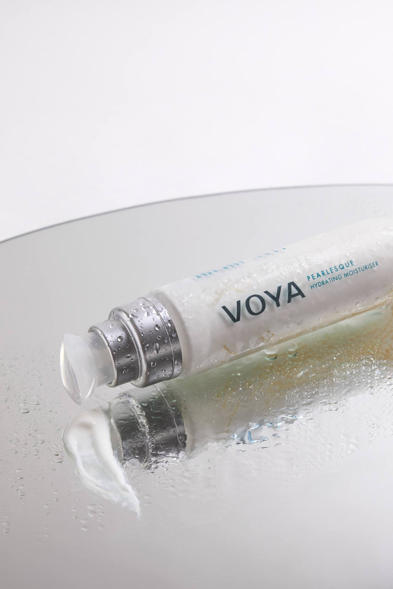 VOYA Skincare USA Pearlesque Hydrating Moisturizer lifestyle image