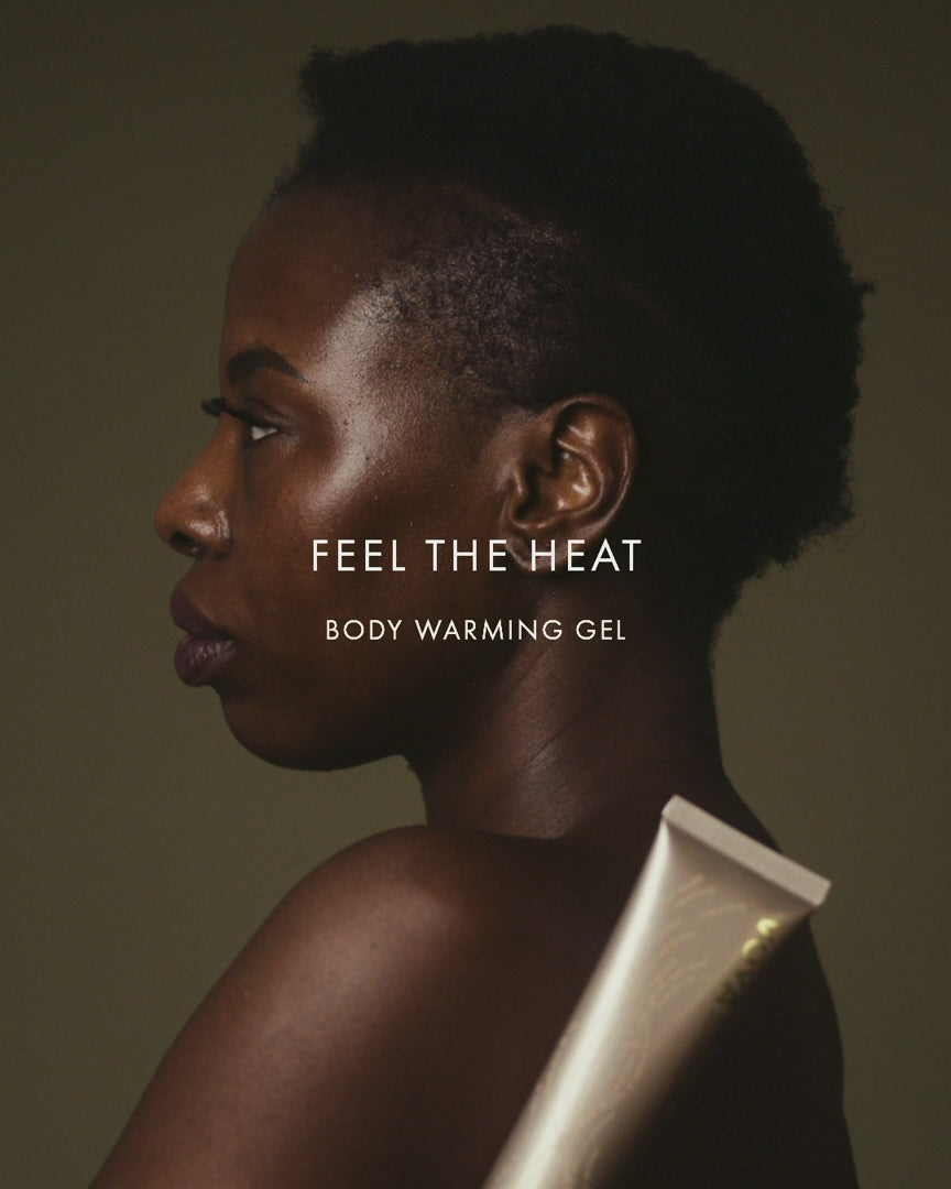 voya skincare USA feel the heat body warming massage gel how to use video