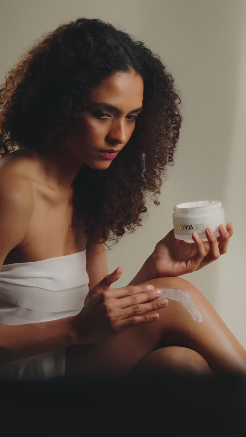 Voya Vibrancy lime & mandarin body butter