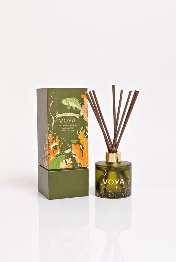 The Land of Wisdom | Seasonal Scented Reed Diffuser - Reed DiffusersVOYA Skincare