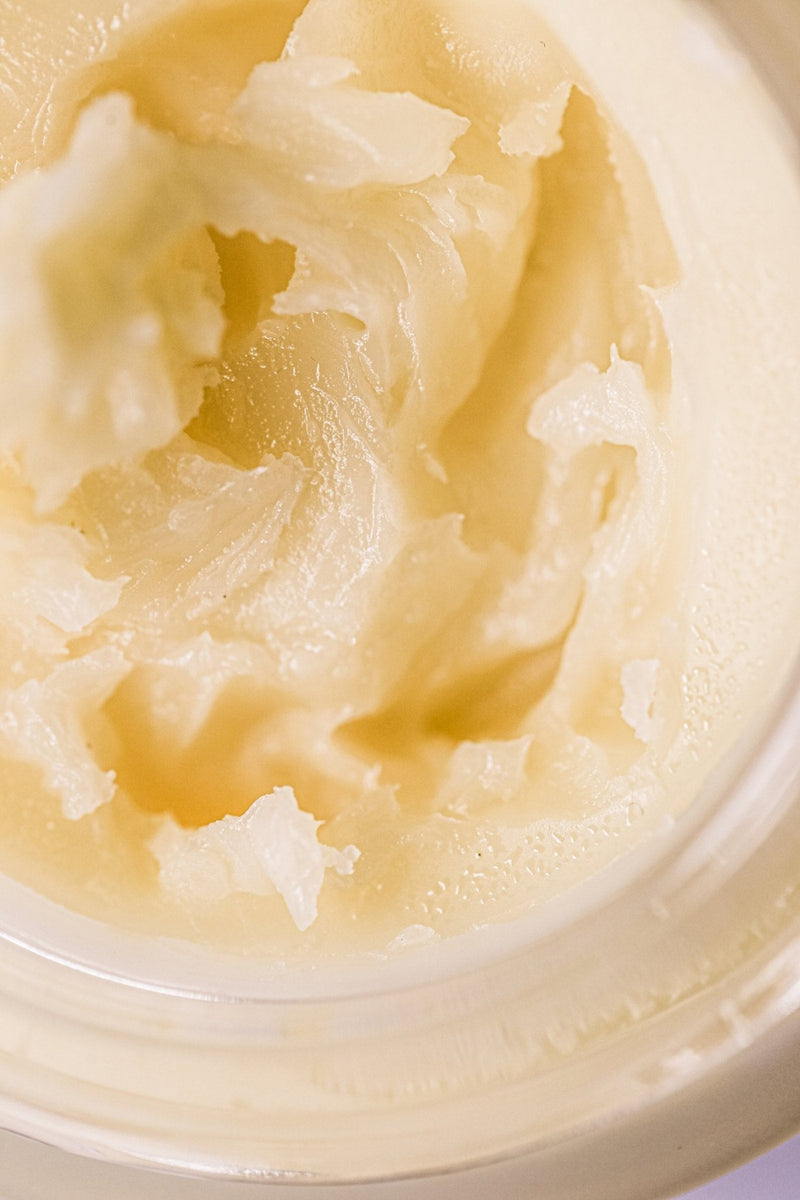 Totally Balmly Cleansing Balm texture image two, VOYA Skincare USA